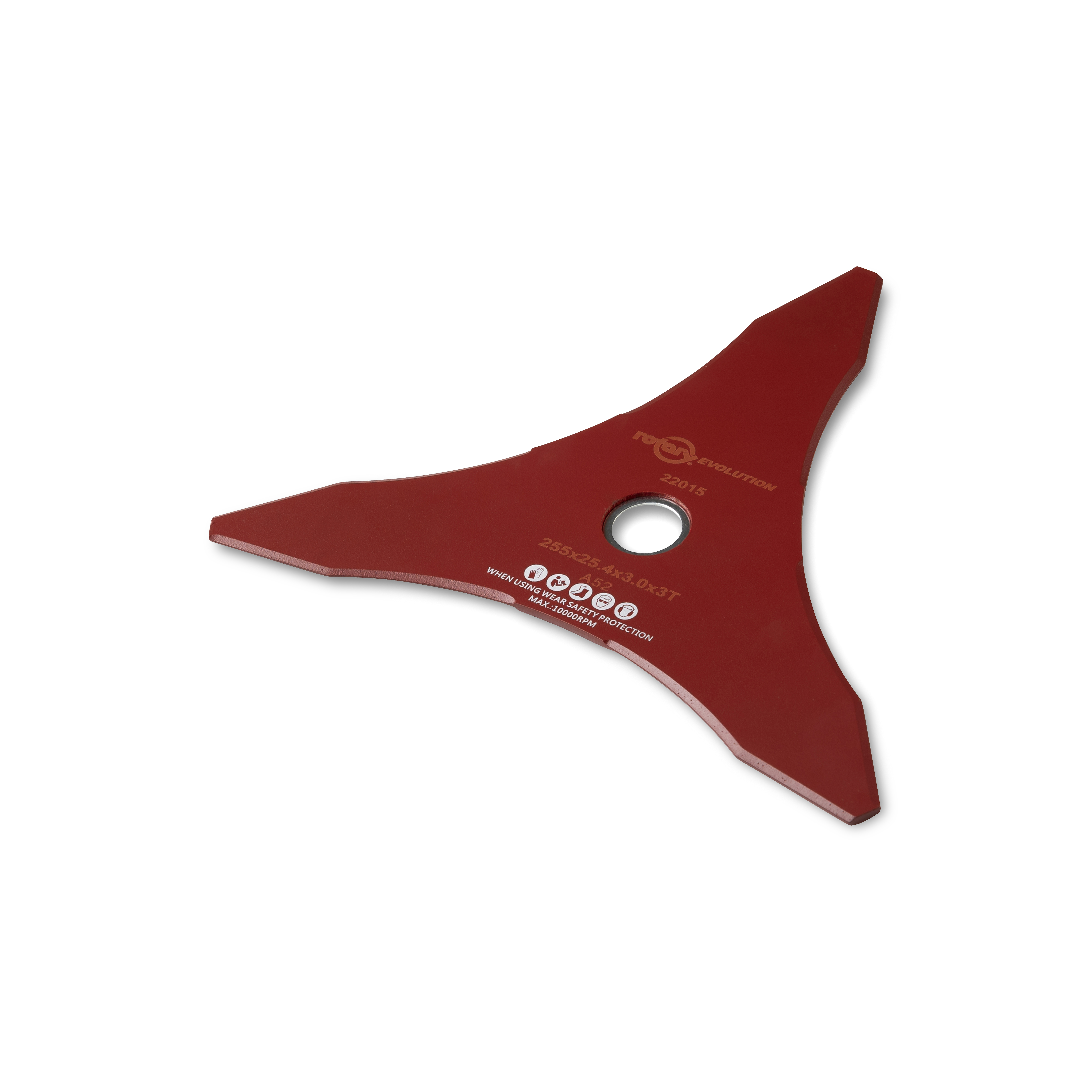 22015-UNIVERSAL BRUSHCUTTER BLADE 3-TOOTHED, FLAT